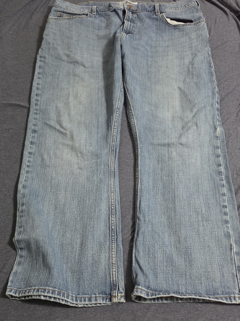 Lee Light Blue Wide Leg Jeans